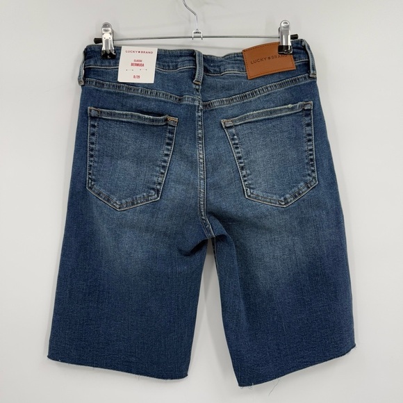 Lucky Brand Classic Bermuda Cut Off Denim Short 
S Size 8/29 - Picture 11 of 11
